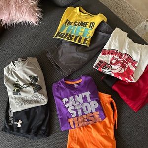 Boys complete shirt sets